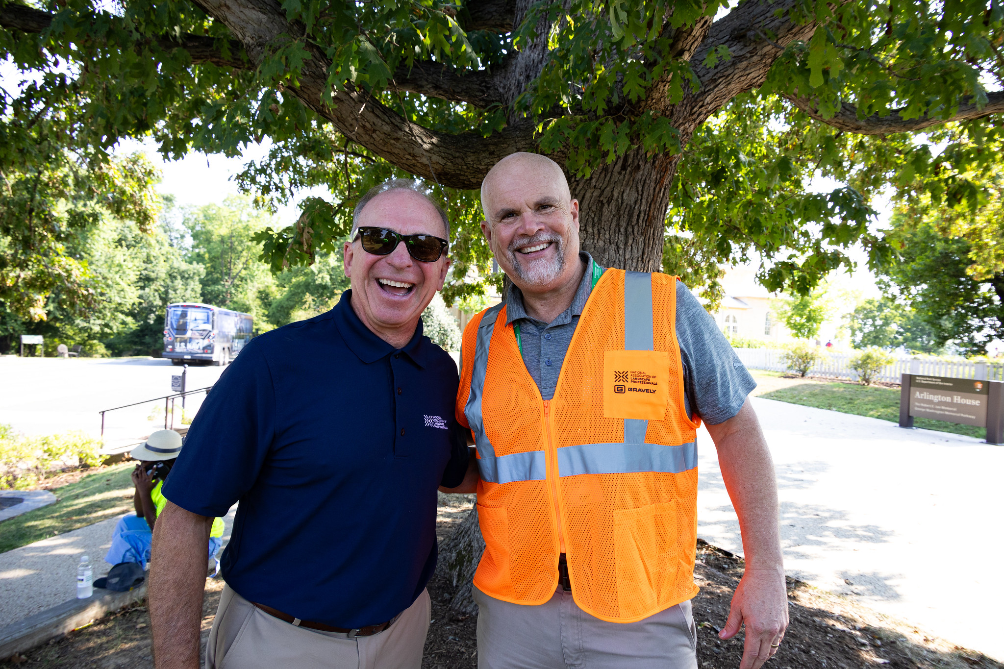 From the NALP: Phil Fogarty (Weed Man) & Roger Phelps (STIHL)